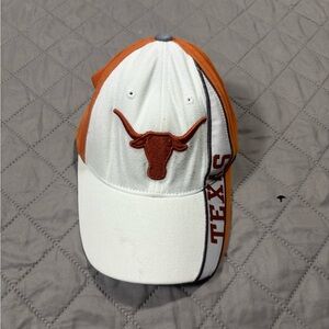 Texas Longhorns White and Orange Cap